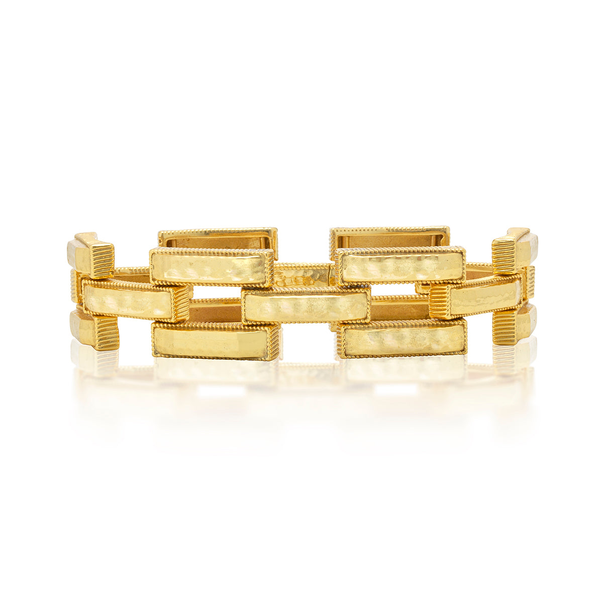 Pathway Link Bracelet. 7.5 - Gold