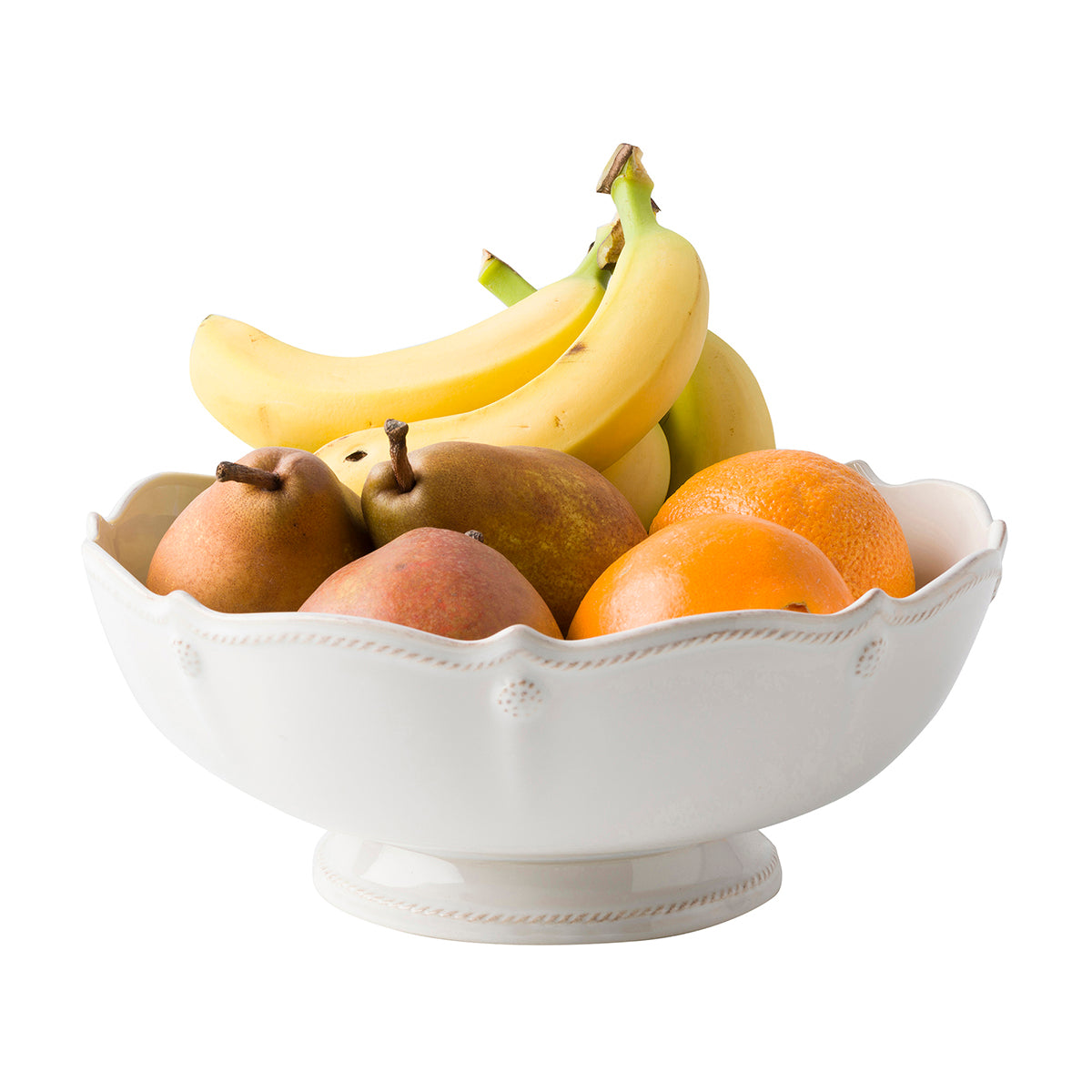 Berry & Thread 11 Footed Fruit Bowl - Whitewash - Image 2