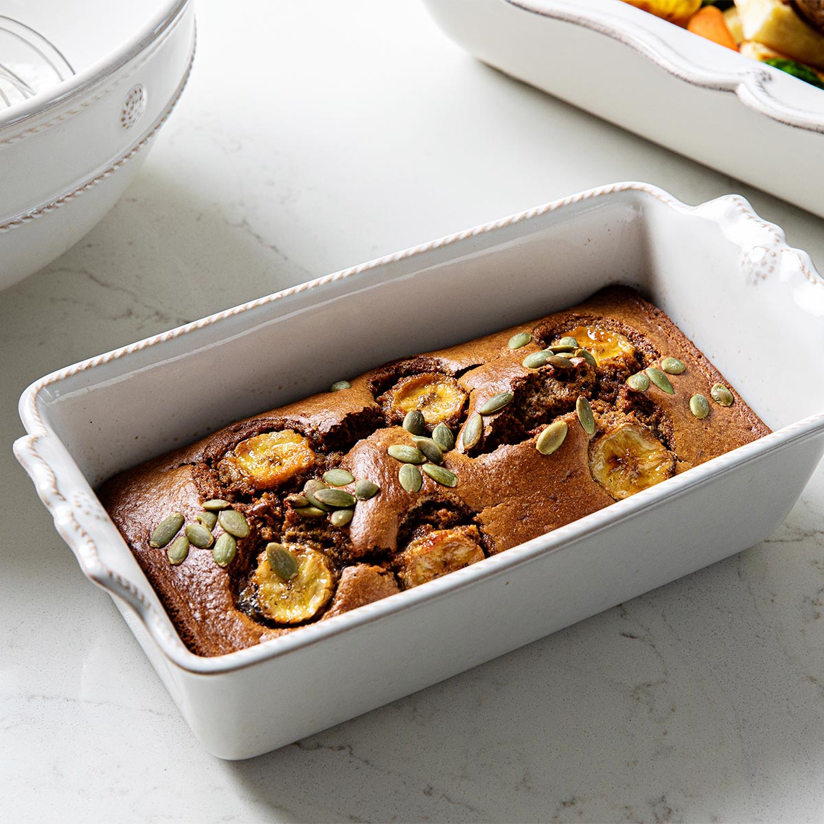 Berry & Thread Loaf Pan - Whitewash - Image 4