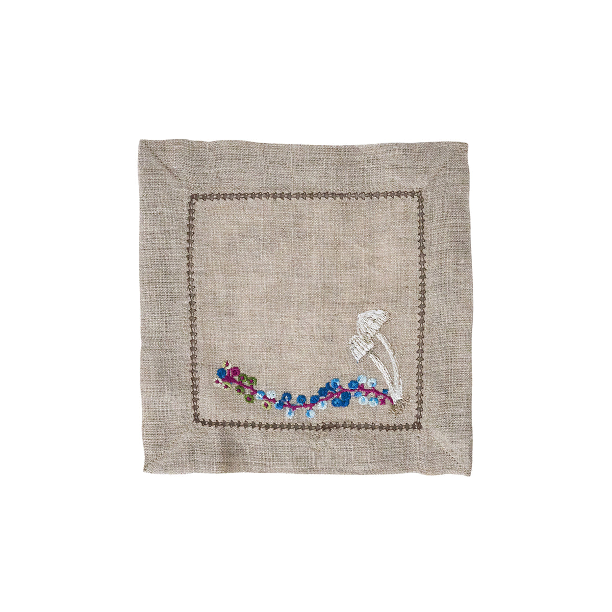 Forest Walk Cocktail Napkin Assorted Set/4 - Multi - Image 7