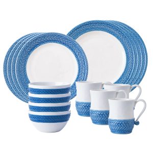 Le Panier 16pc Place Setting - Delft Blue