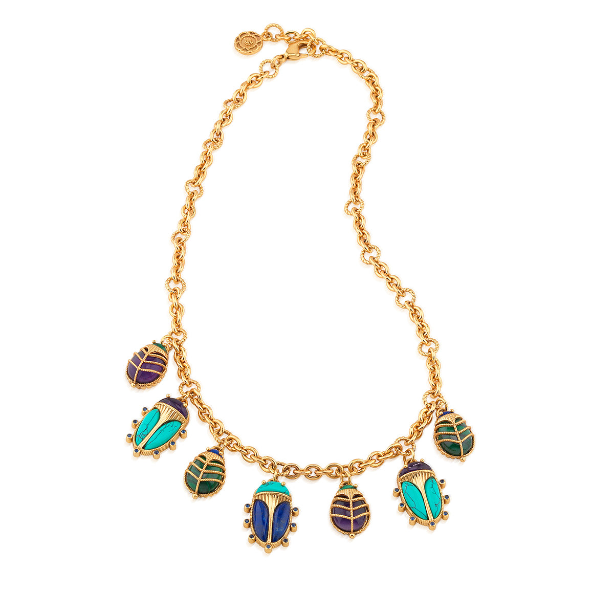 Scarab Family Necklace. 16+2 - Multi - Image 3