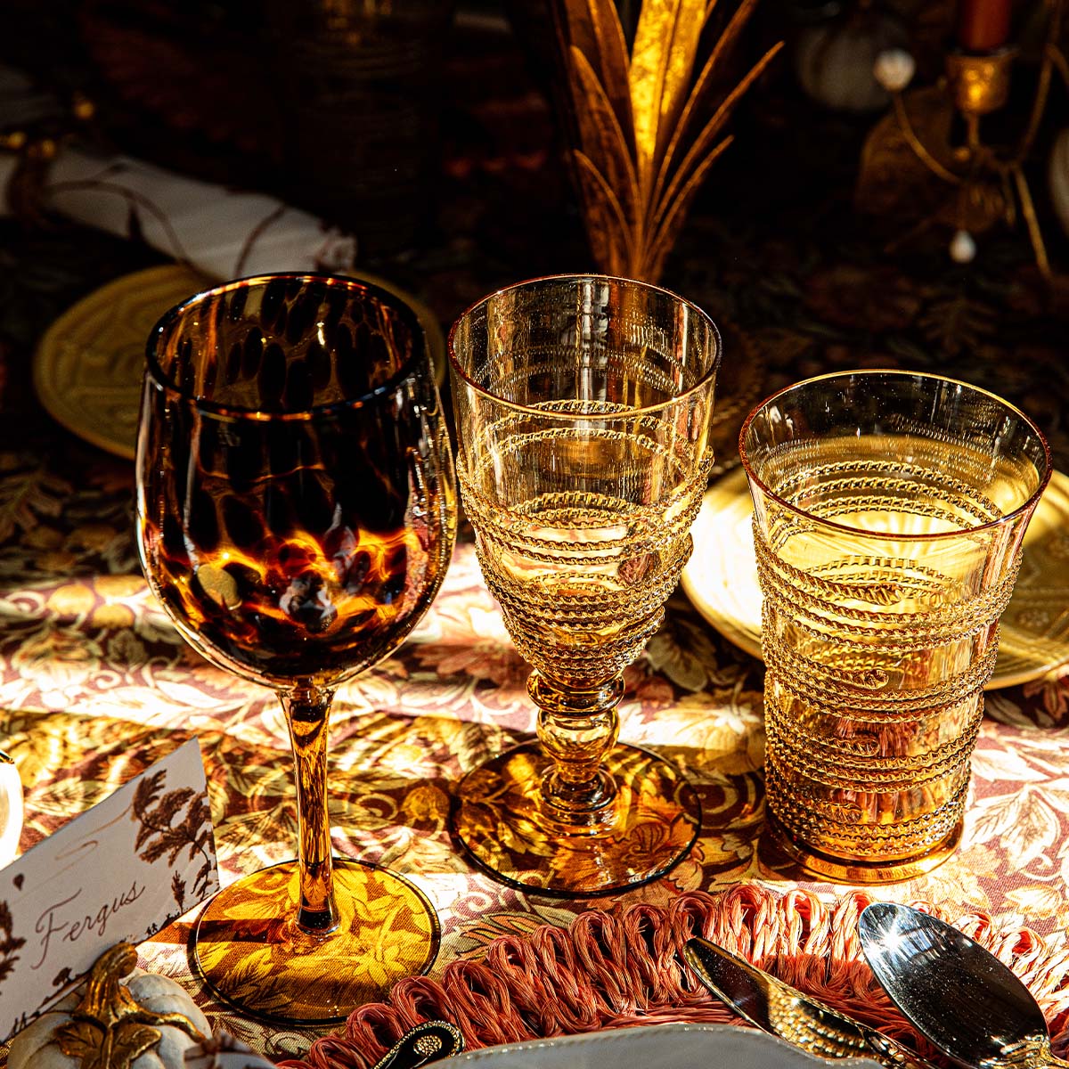 Puro Wine Glass - Tortoiseshell - Image 4