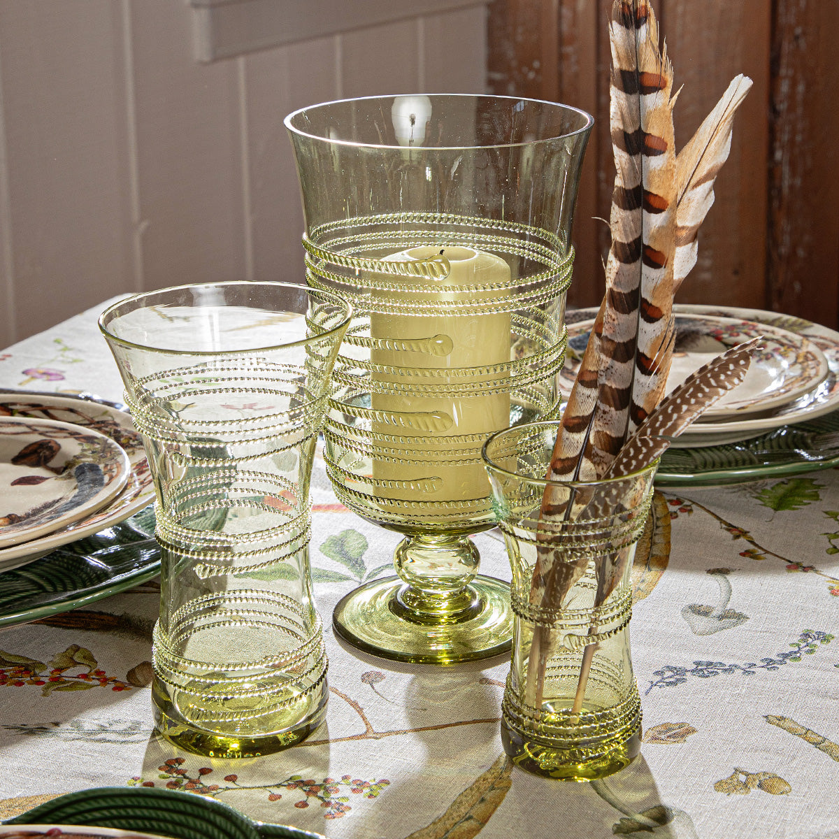 Ella 6 Corset Vase - Green - Image 4