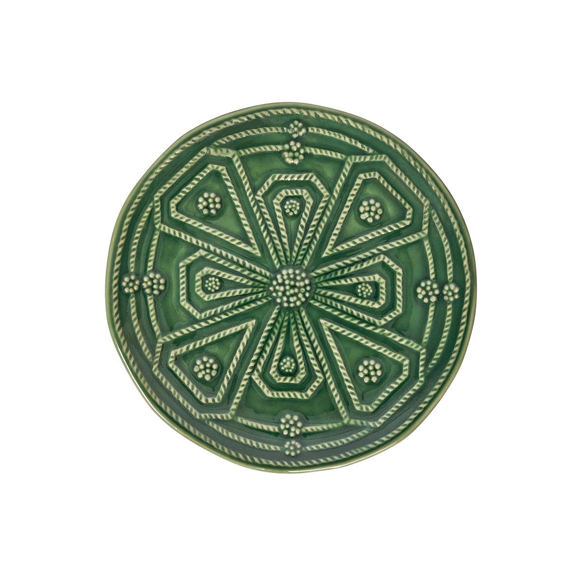 Jardins du Monde Side/Cocktail Plate Assorted Set/4 - Basil - Image 7
