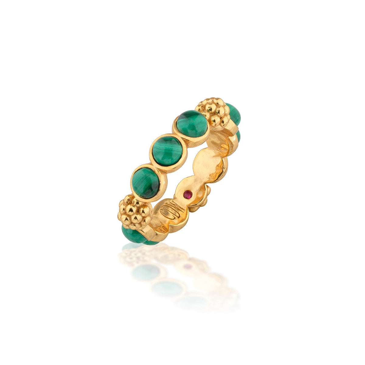 Berry Gem Ring - Malachite - Image 3