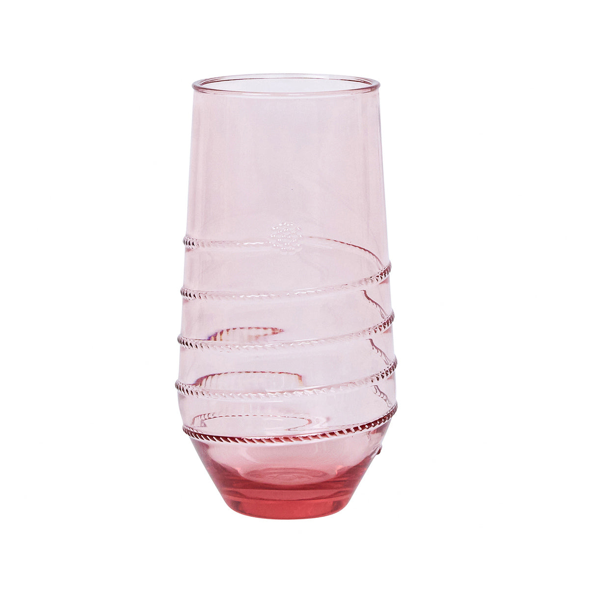 Amalia Acrylic Large Tumbler Set/4 - Coral - Image 3