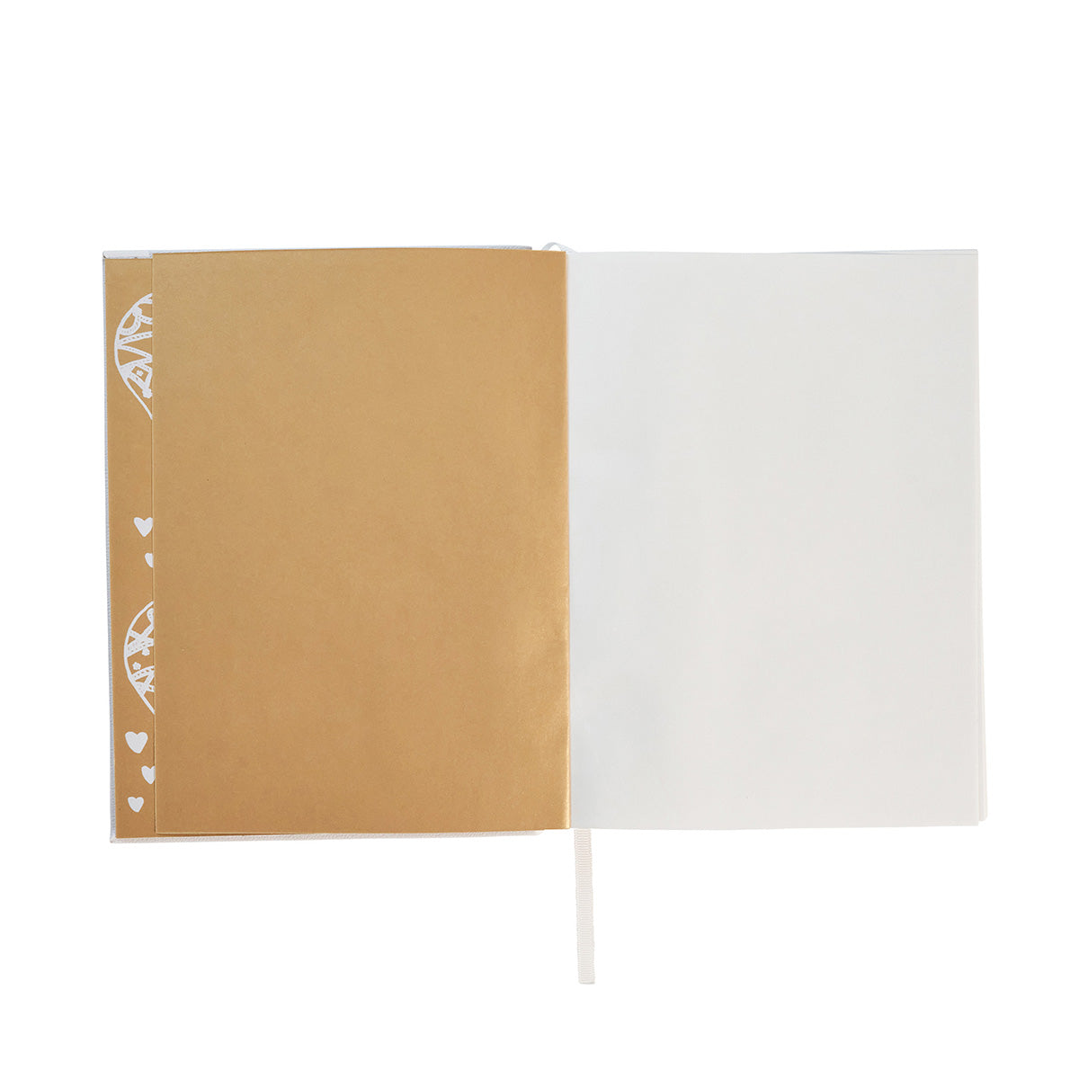 L'Amour Toujours Embossed Journal - Gold - Image 3