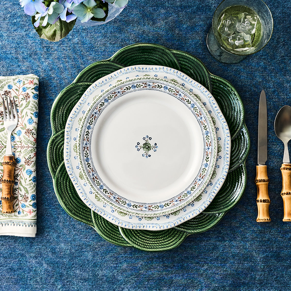 Villa Seville Dessert/Salad Plate - Chambray - Image 3
