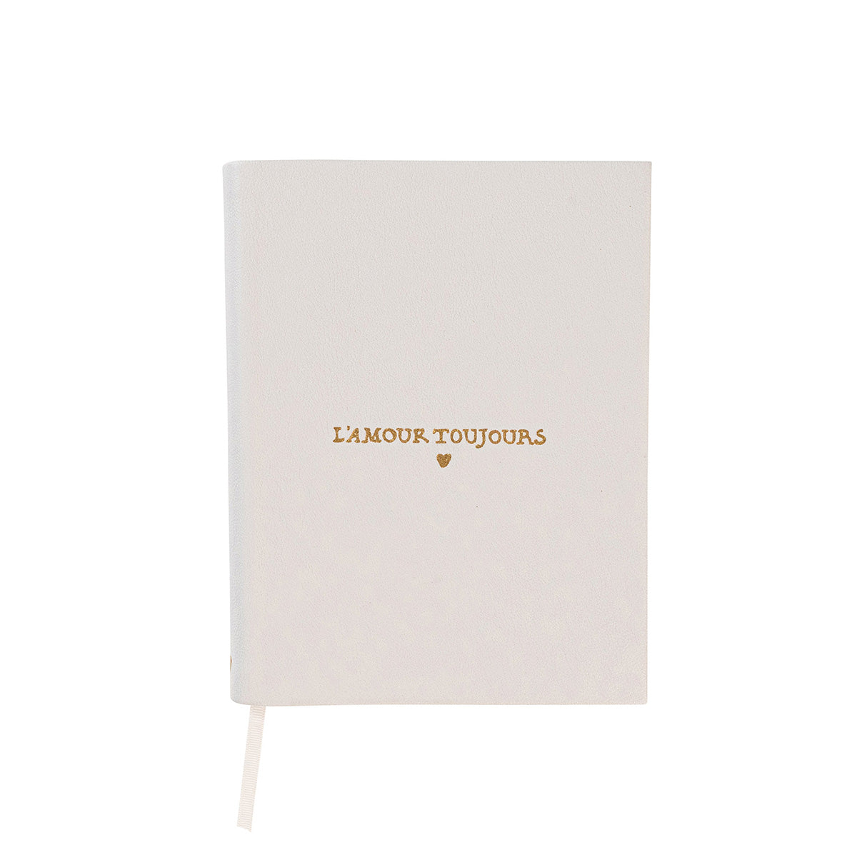 L'Amour Toujours Embossed Journal - Gold