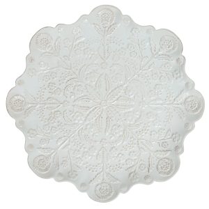 Berry & Thread Thistle Charger/Platter - Whitewash