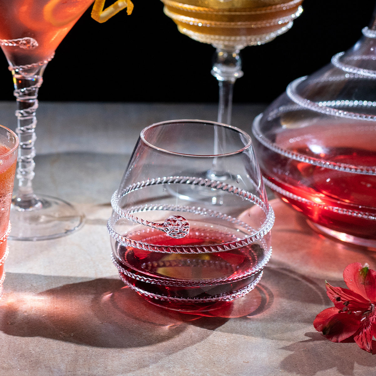 Amalia Stemless Red Wine Glass - Image 3
