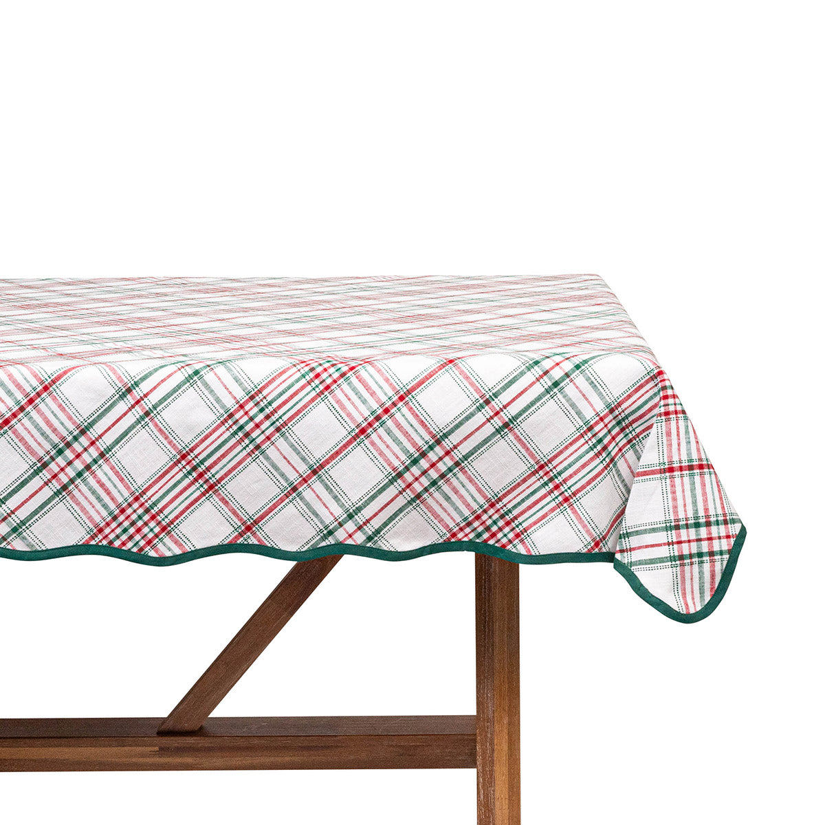 Merry Tartan 52 Square Tablecloth - Image 3