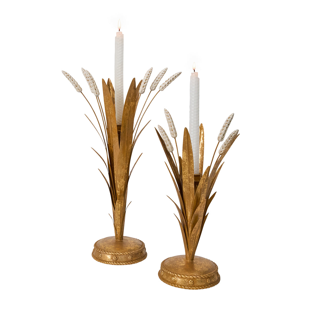 Forest Walk Wheat 17 Candlestick - Gold - Image 3