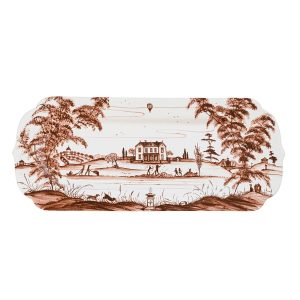 Country Estate Harvest 15 Hostess Tray - Sepia