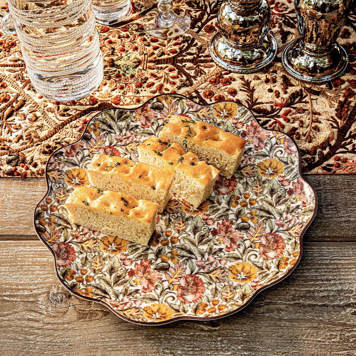 Willa Charger/Platter - Amber - Image 3