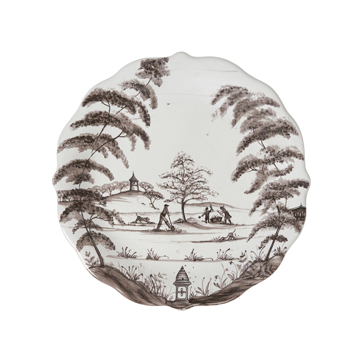 Country Estate Party Plate Assorted Set/4 - Flint Grey - Image 7