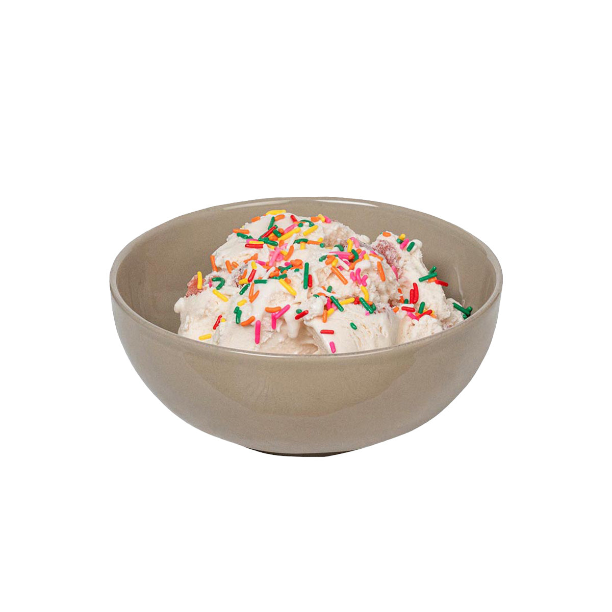 Puro Cereal/Ice Cream Bowl - Taupe - Image 2