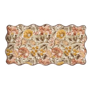 Willa 16 Hostess Tray - Amber