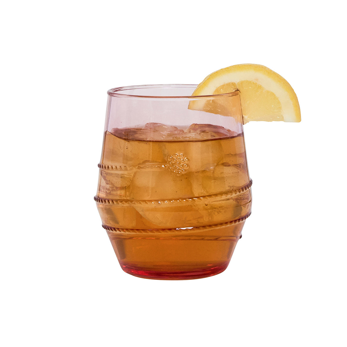 Amalia Acrylic Small Tumbler - Coral - Image 2