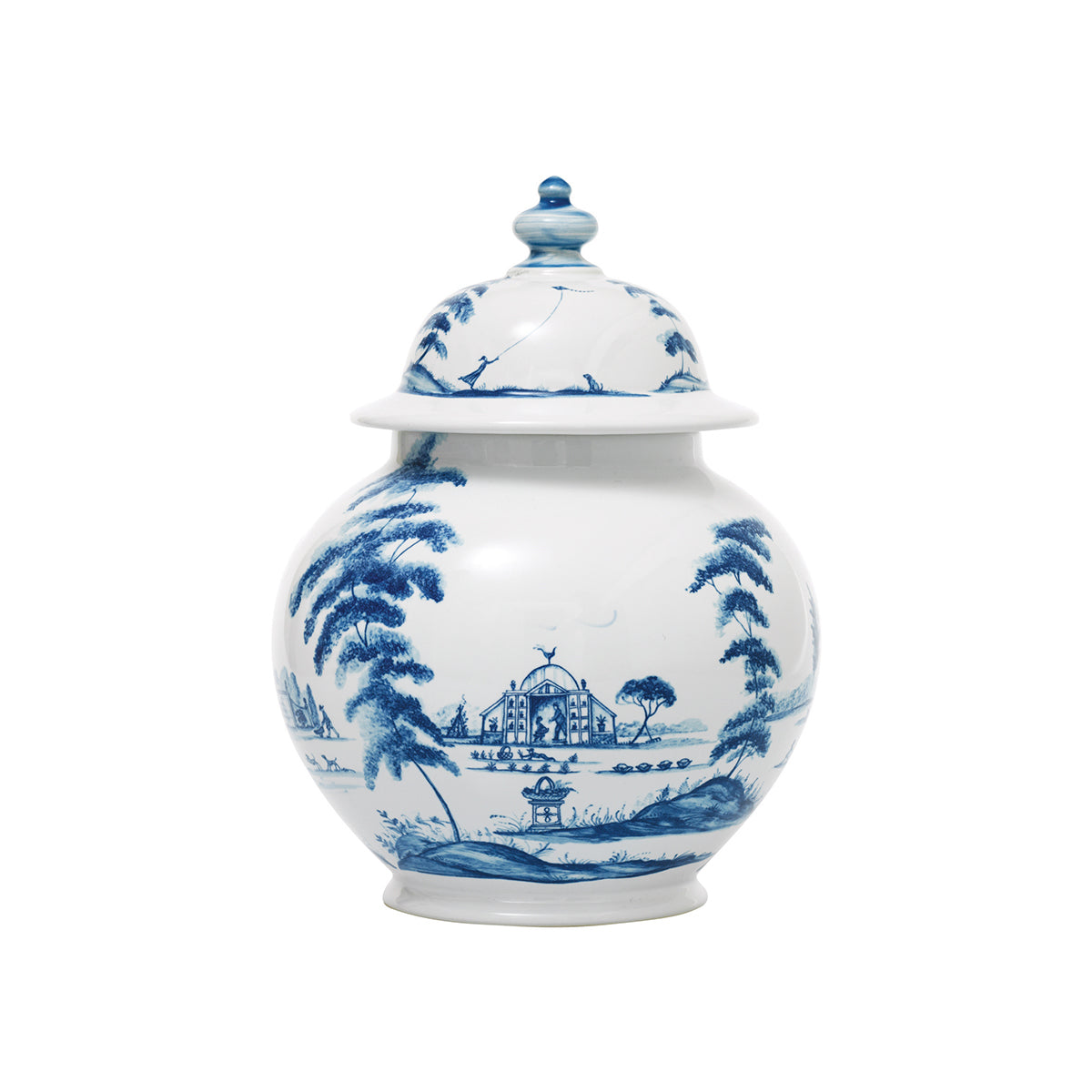 Country Estate 10 Ginger Jar - Delft Blue