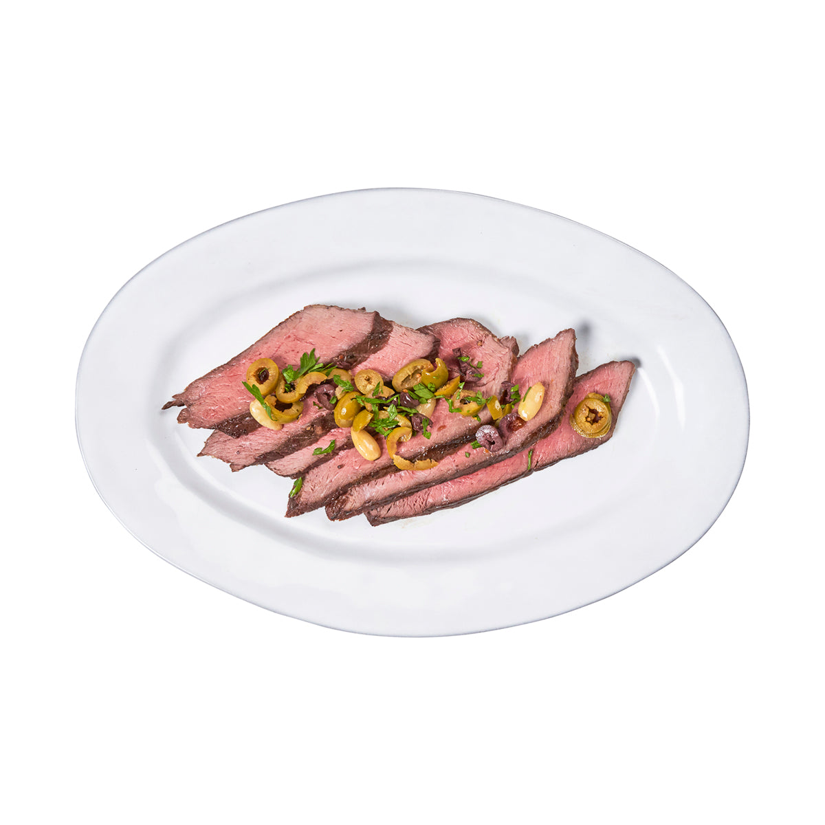 Quotidien 15 Oval Platter - White Truffle - Image 2