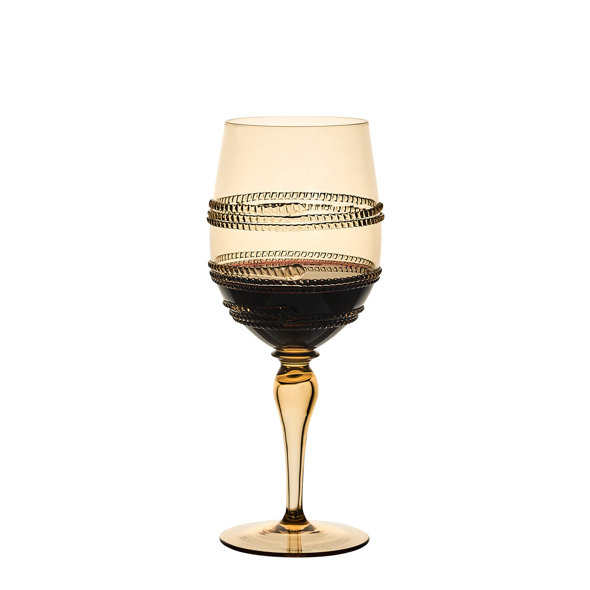 Ella Wine Glass - Amber - Image 2