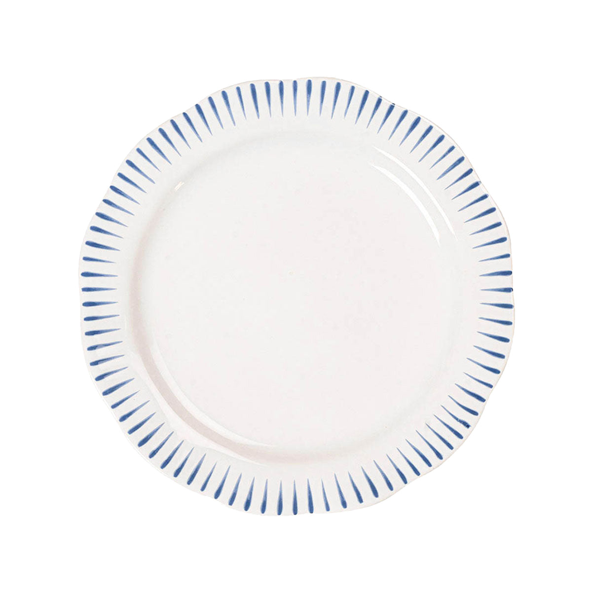 Sitio Stripe 4pc Place Setting - Delft Blue - Image 5