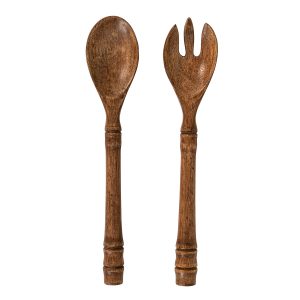 Bilbao Wood Salad Server Set/2pc