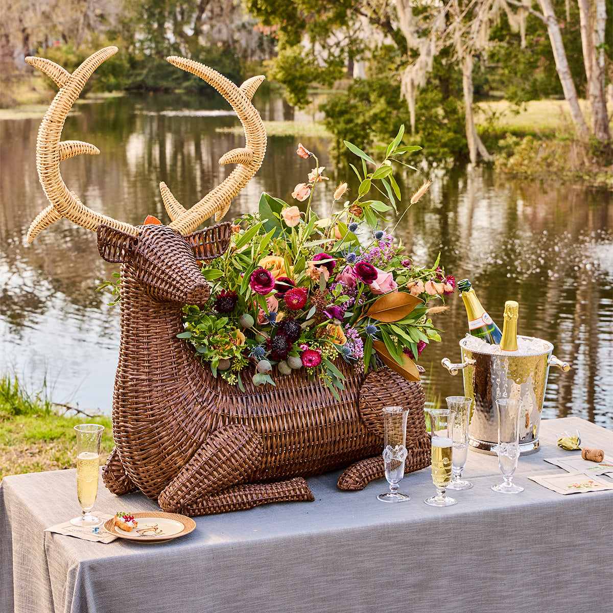 Devon Willow Stag Party Bucket - Image 3