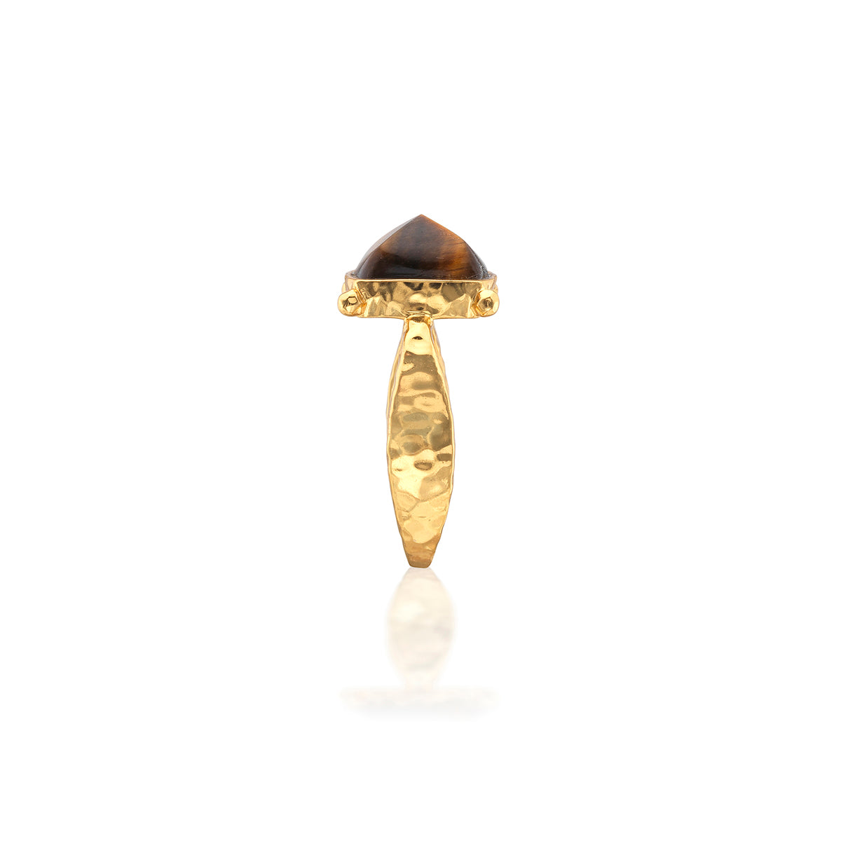 Mystic Eye Gem Ring - Tiger's Eye - Image 4