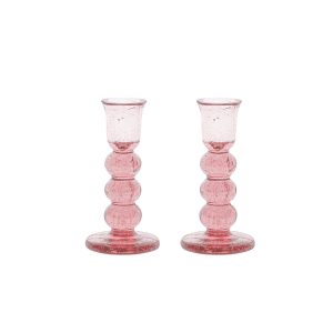 Provence 5 Candlestick Set/2 - Blush
