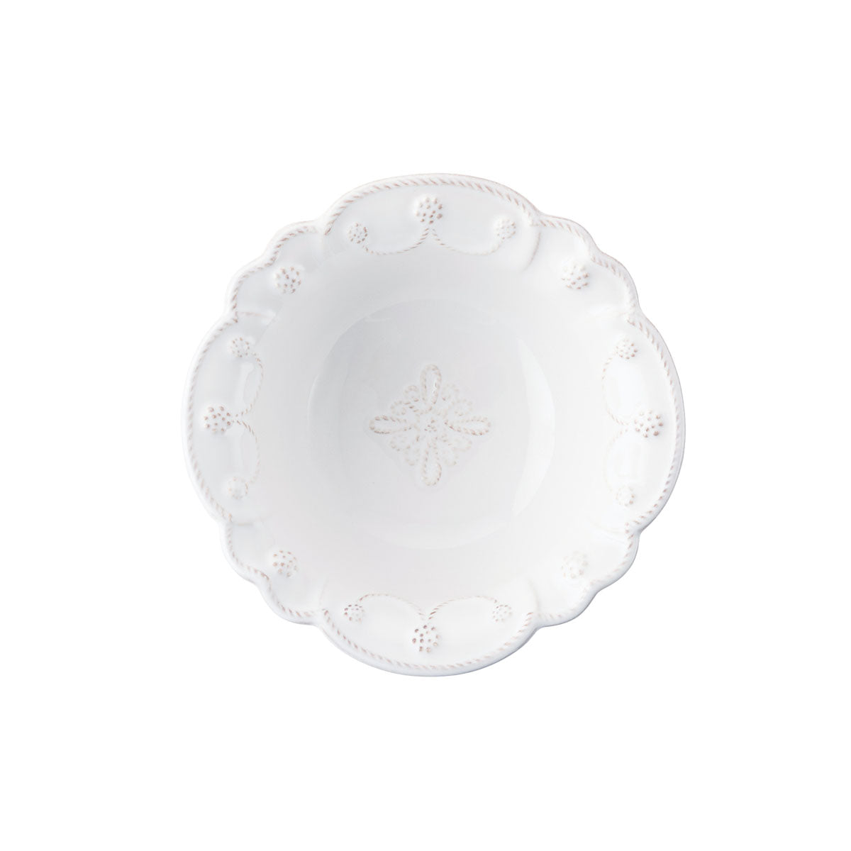 Jardins du Monde Cereal/Ice Cream Bowl - Whitewash - Image 3