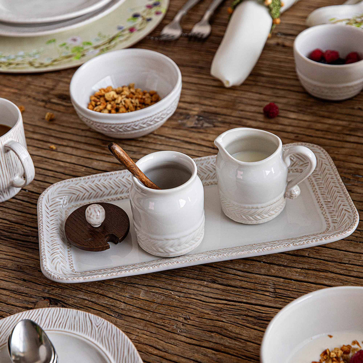 Le Panier Creamer - Whitewash - Image 2