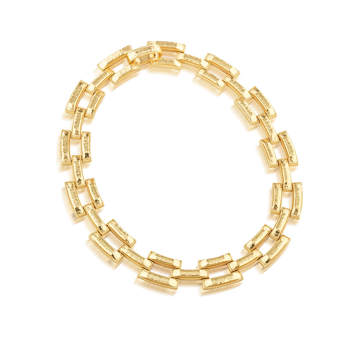 Pathway Link Necklace - Gold - Image 3