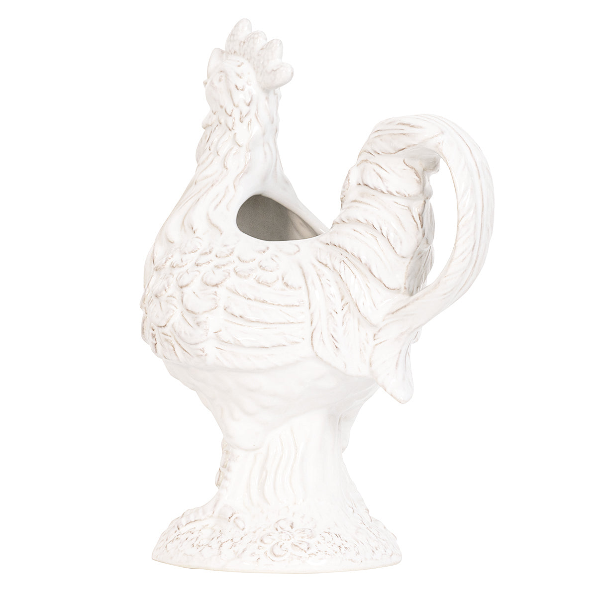 Clever Creatures Ceramic Rooster Pitcher - Image 3