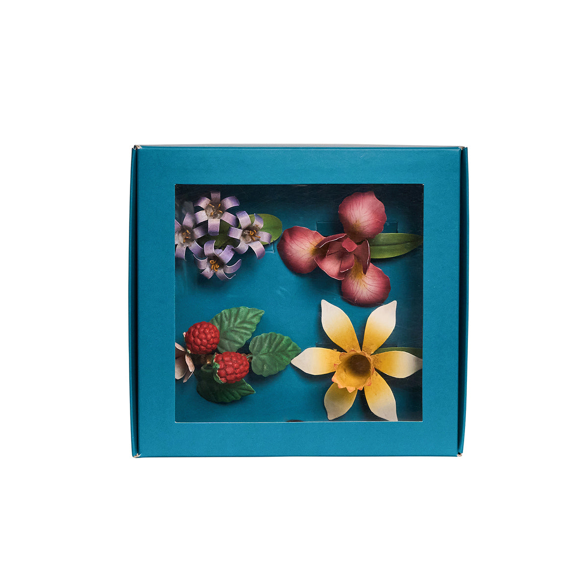 Meadow Walk Floral Napkin Ring Assorted Set/4 - Multi - Image 2