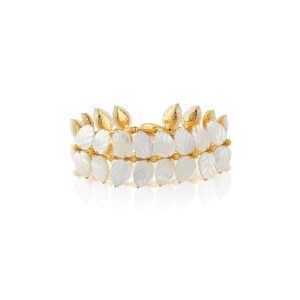 Mermaid Garden Vine Bracelet. 7 - MOP
