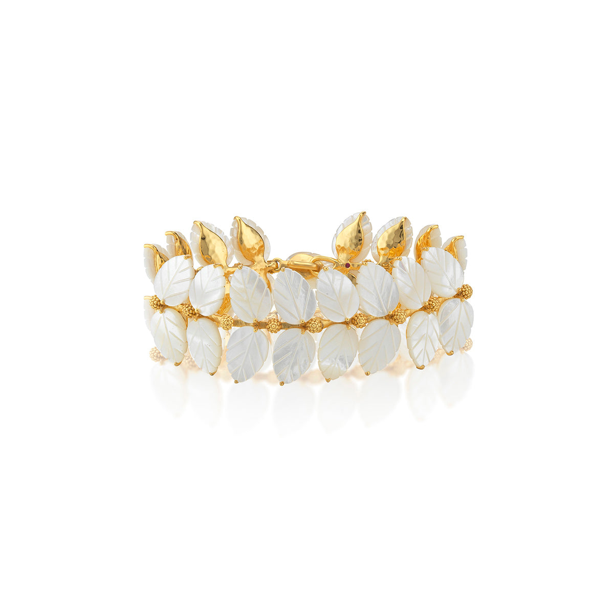 Mermaid Garden Vine Bracelet. 7 - MOP