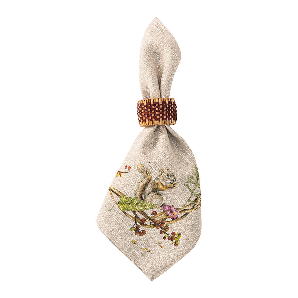 Forest Walk Animal Napkin Set/4 - Image 2