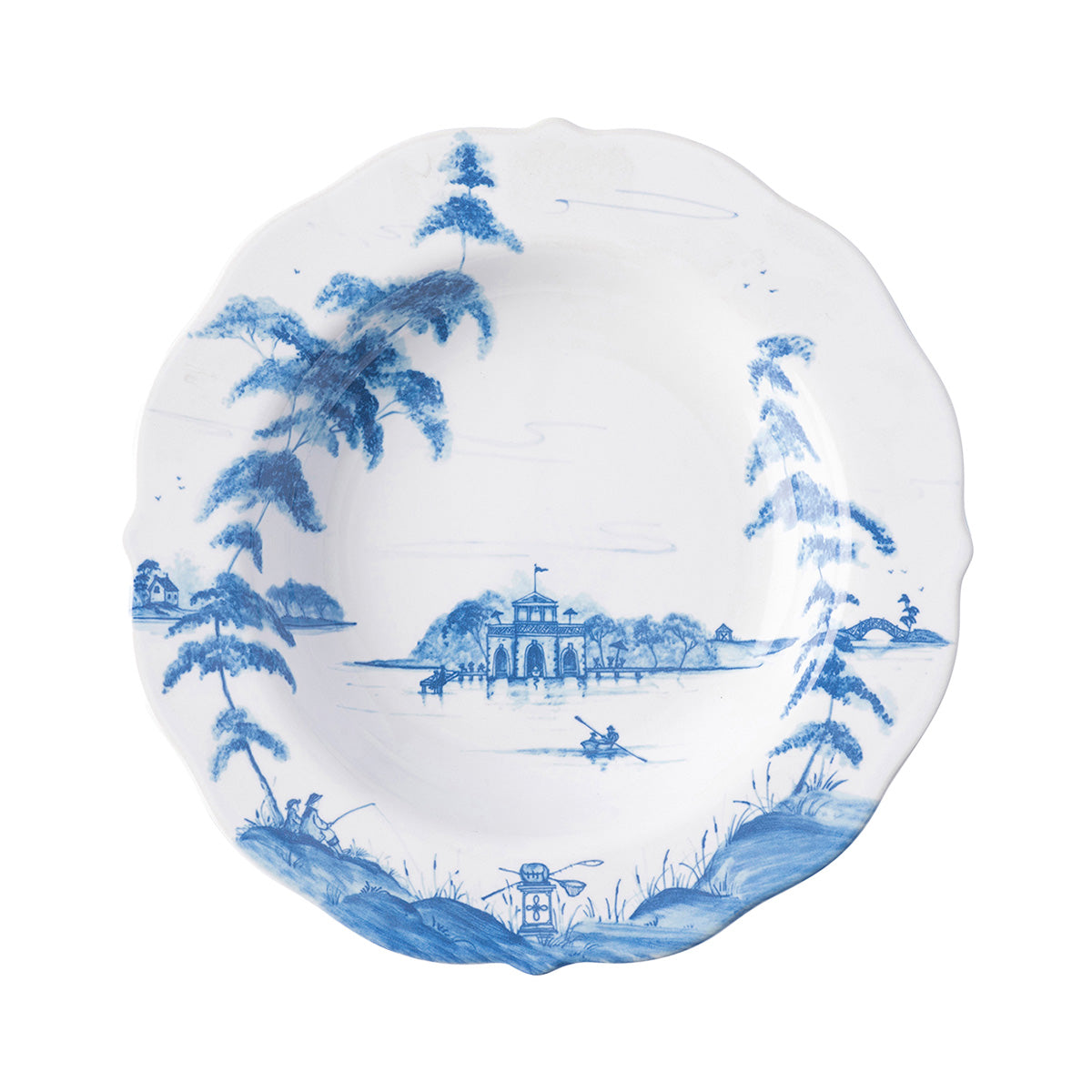 Country Estate Pasta/Soup Bowl - Delft Blue - Image 2