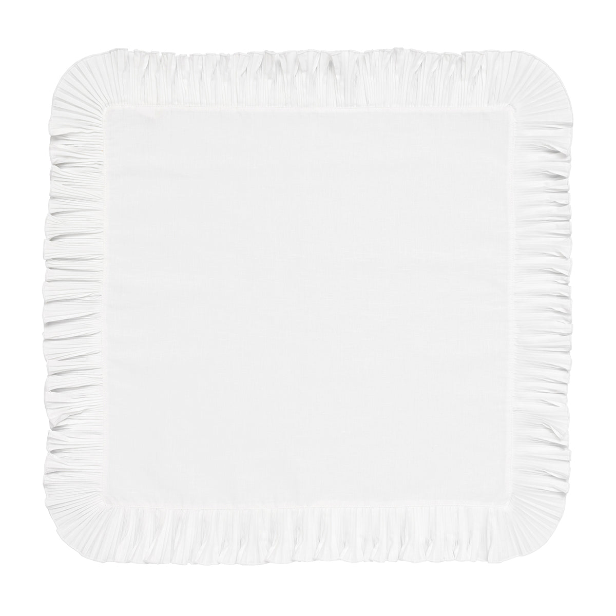 Mademoiselle Napkin Set/4 - White - Image 3