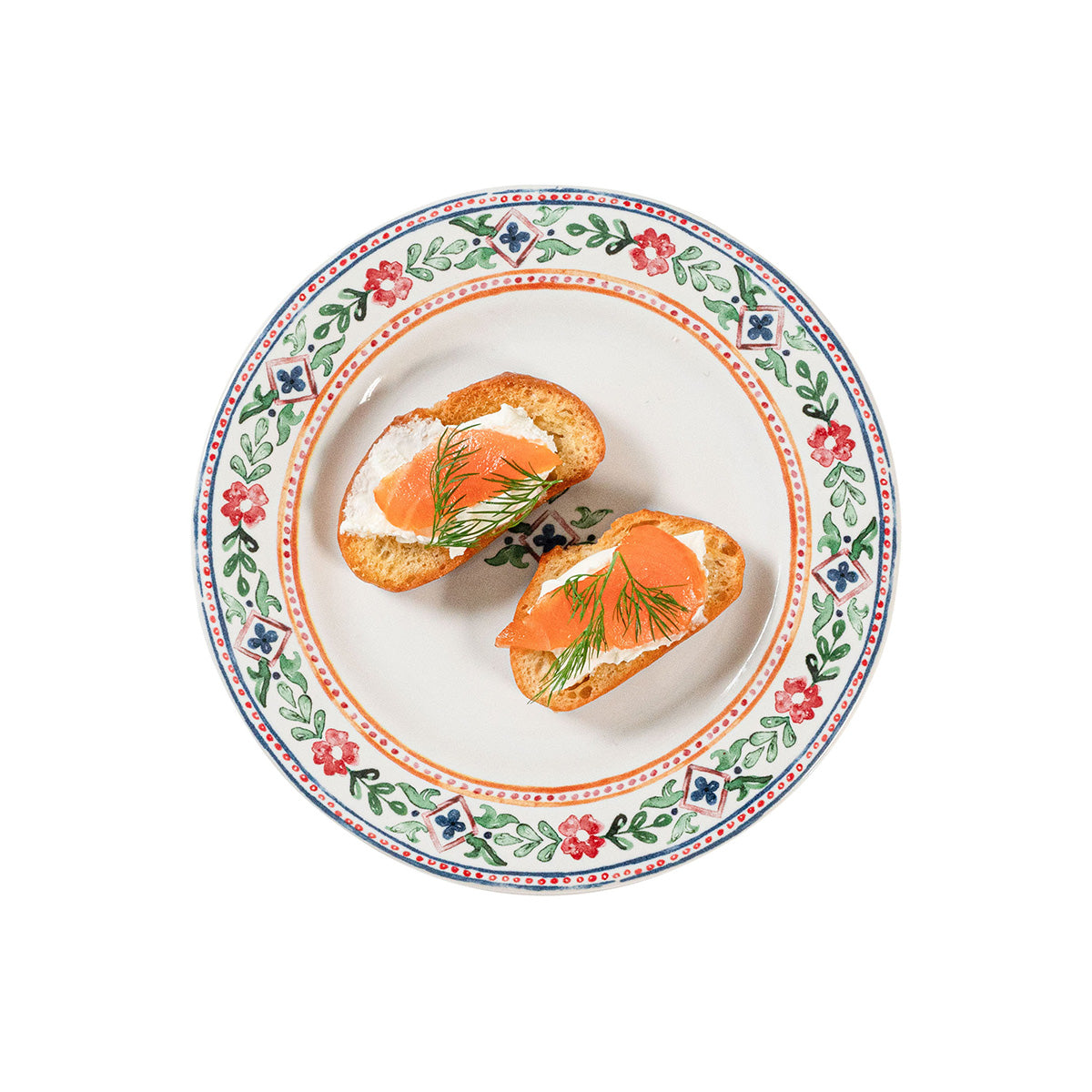 Heidi Side/Cocktail Plate - Multi - Image 2