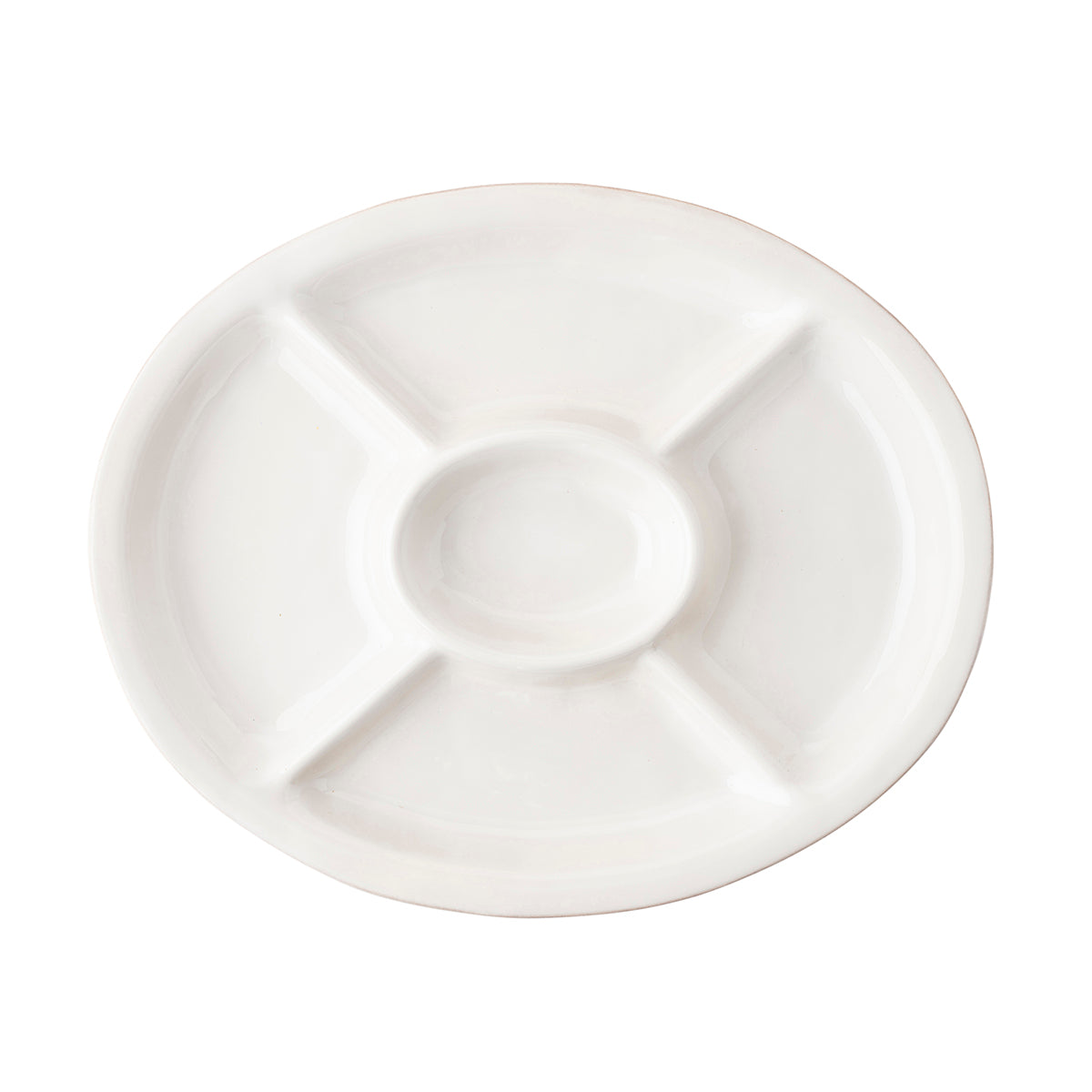 Puro 15 Crudite Platter - Whitewash