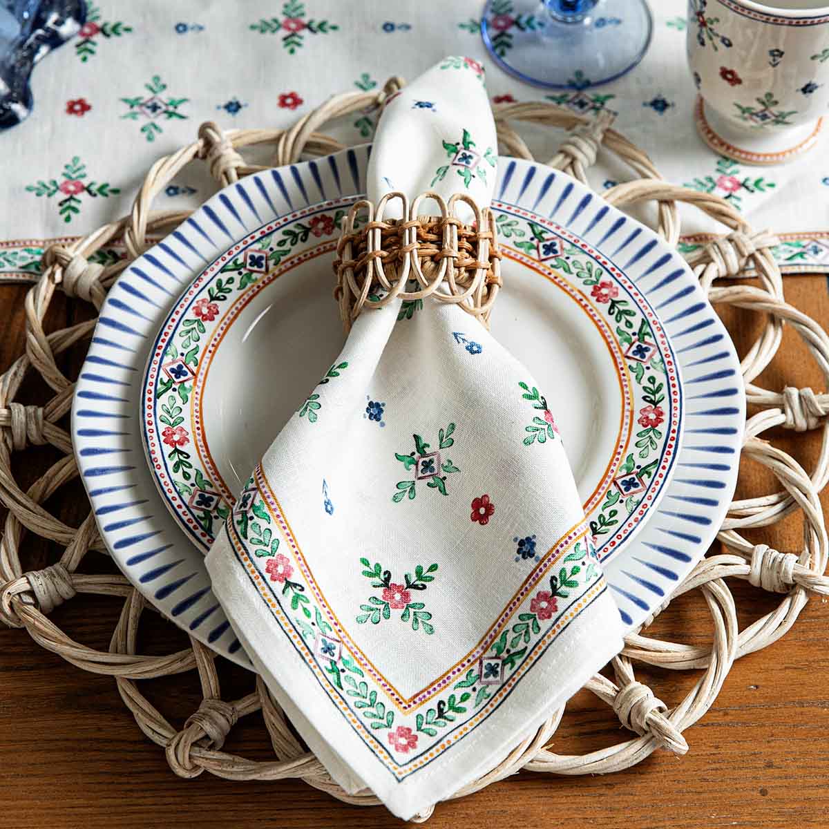 Heidi Napkin Set/4 - Multi - Image 4