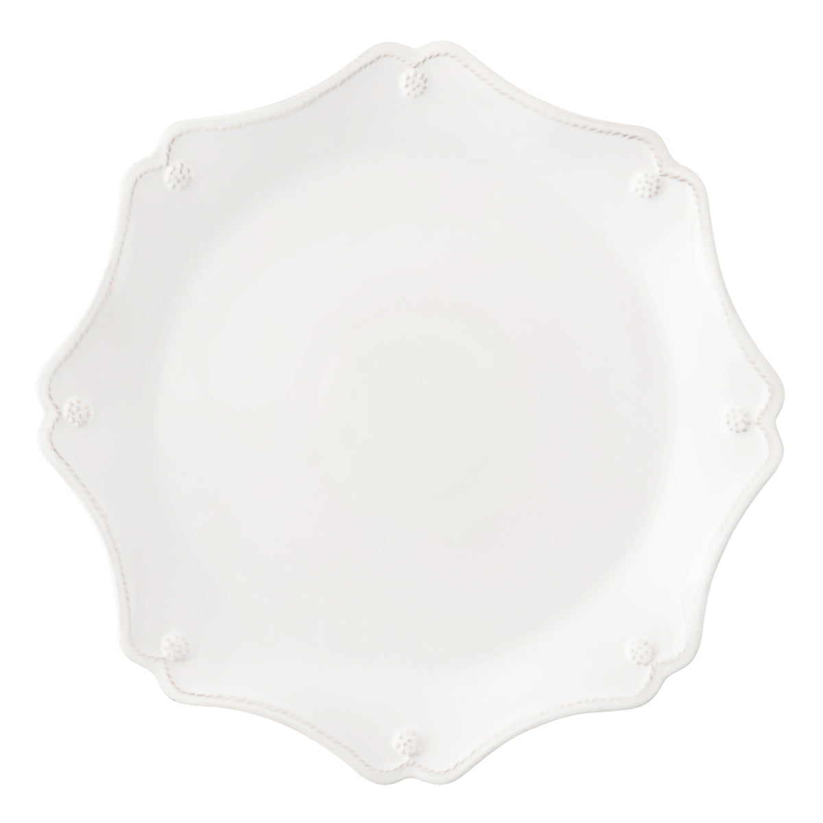 Berry & Thread Scalloped Charger/Platter – Whitewash