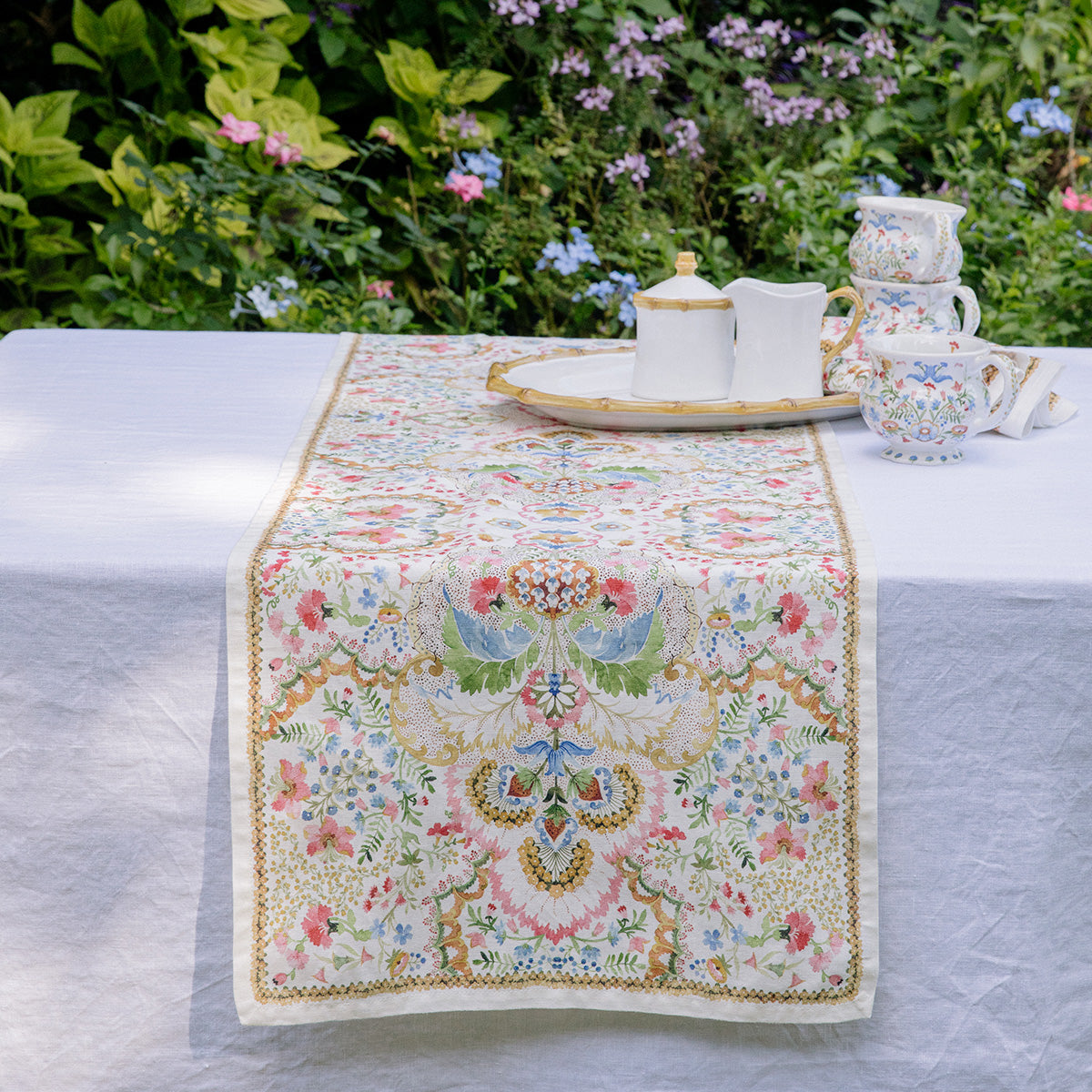 Sofia 18 x 90 Table Runner - Multi - Image 4