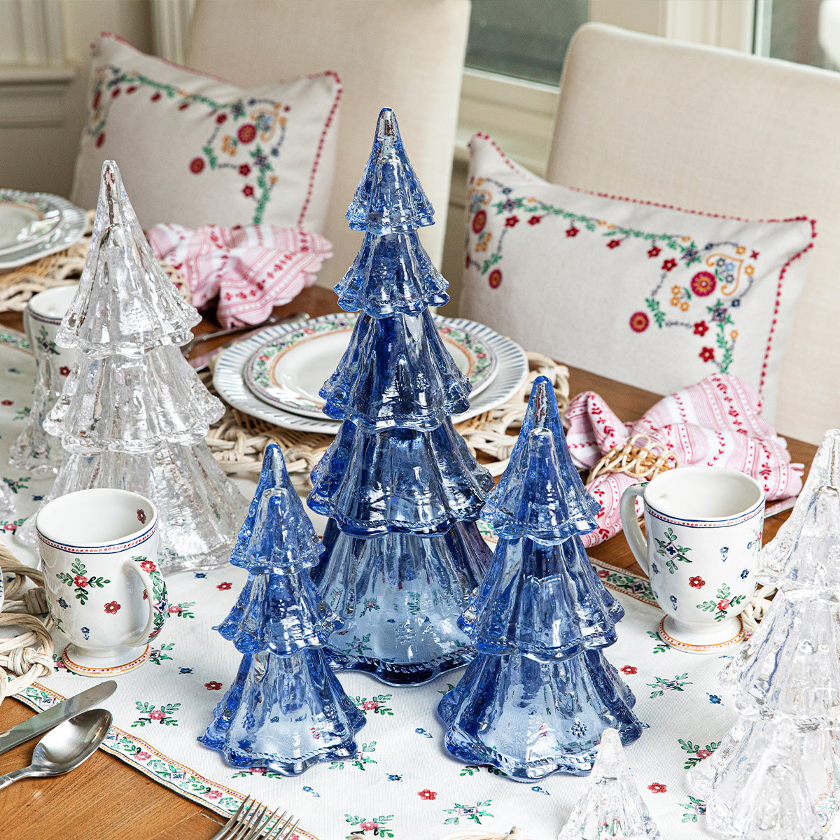 Berry & Thread 16 Tree Set/5pc - Blue - Image 3