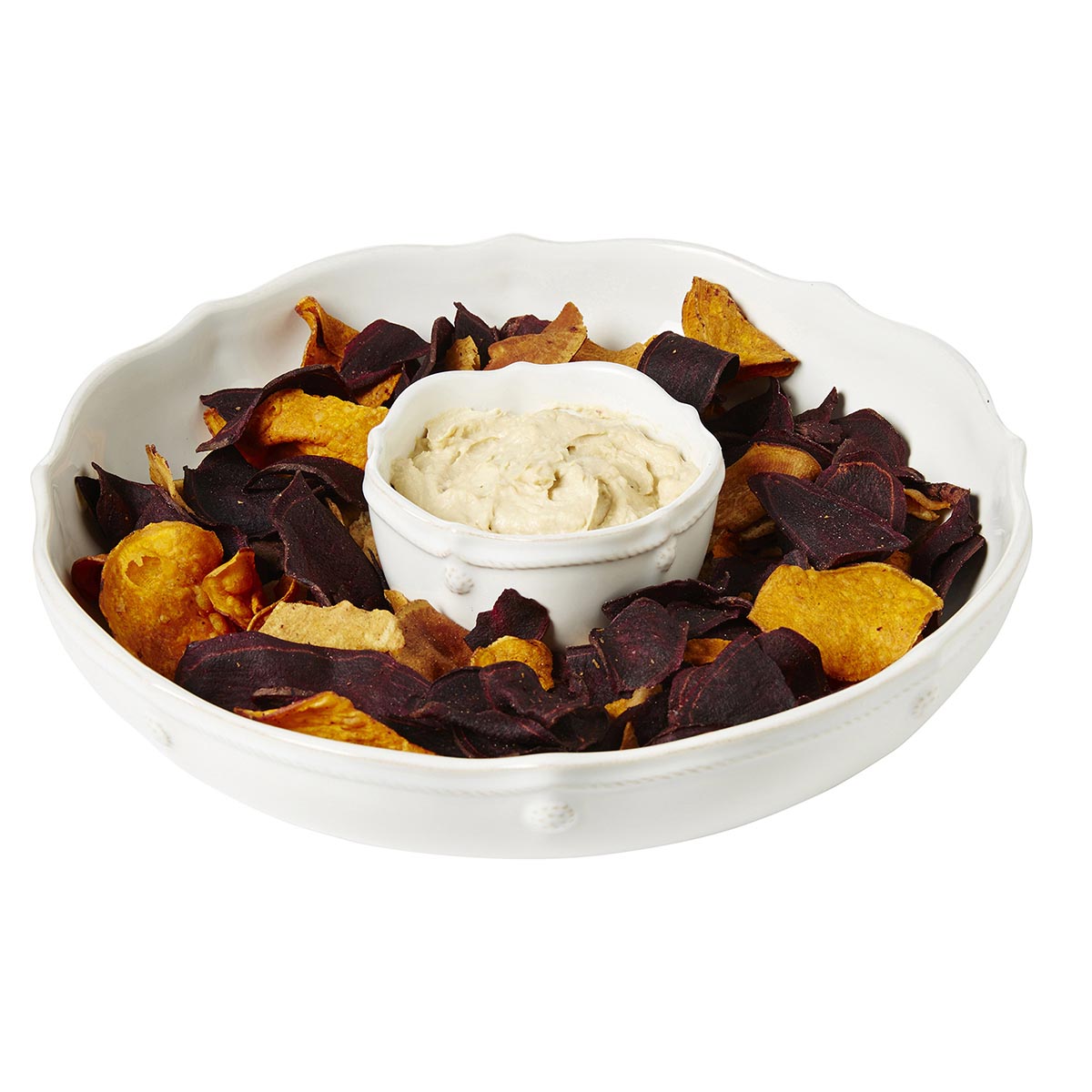 Berry & Thread Chip and Dip - Whitewash - Image 2
