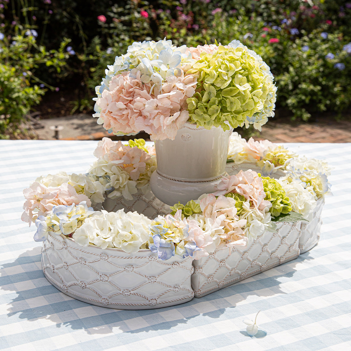 Berry & Thread Petite Parterre Garden 8 Planter Set/2 - Whitewash - Image 5